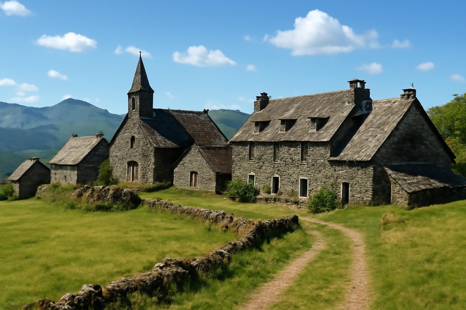 découvrez ce charmant hameau du cantal perché sur un plateau, un véritable havre de paix suspendu hors du temps, idéal pour une escapade nature et détente.