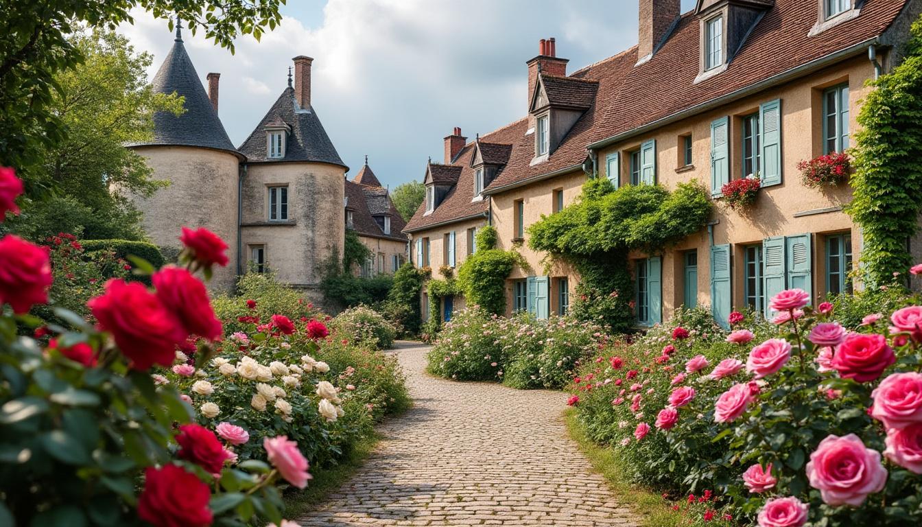 découvrez ce joyau du loiret, élu plus beau village de france, un véritable paradis floral dédié à la reine des roses, parfait pour une escapade pleine de charme et de beauté naturelle.