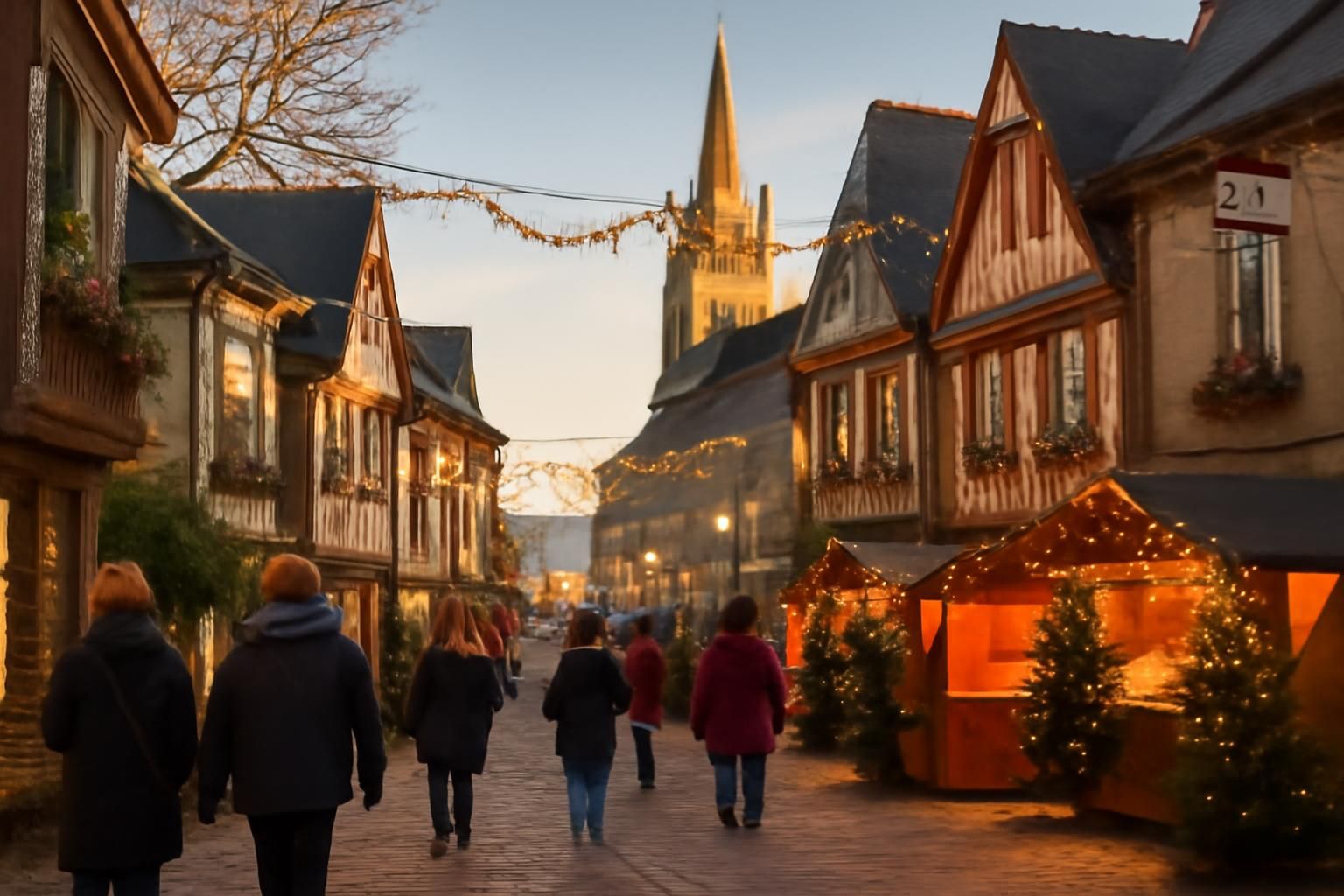 partez à la découverte de cette ville bretonne radieuse, une escapade incontournable pour une fin d'année pleine de charme et de surprises.