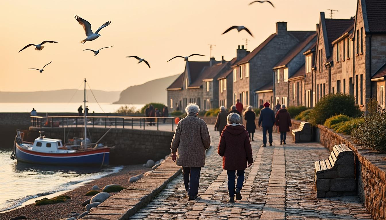 découvrez cette station balnéaire paisible en bretagne, idéale pour les retraités recherchant air pur et douceur marine dans un cadre charmant et tranquille.