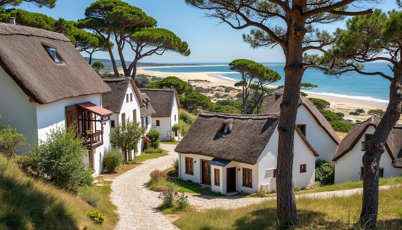 découvrez ce village landais où dunes et pins se mêlent pour préserver le charme authentique et intemporel de la côte d'antan, un véritable havre de paix entre nature et tradition.