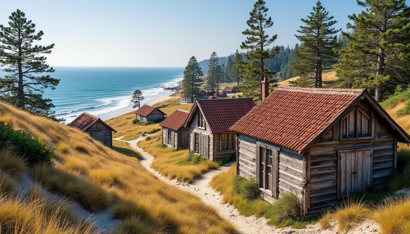 découvrez un village landais entre dunes et pins, où le charme authentique de la côte d'antan est parfaitement préservé pour une expérience unique et naturelle.