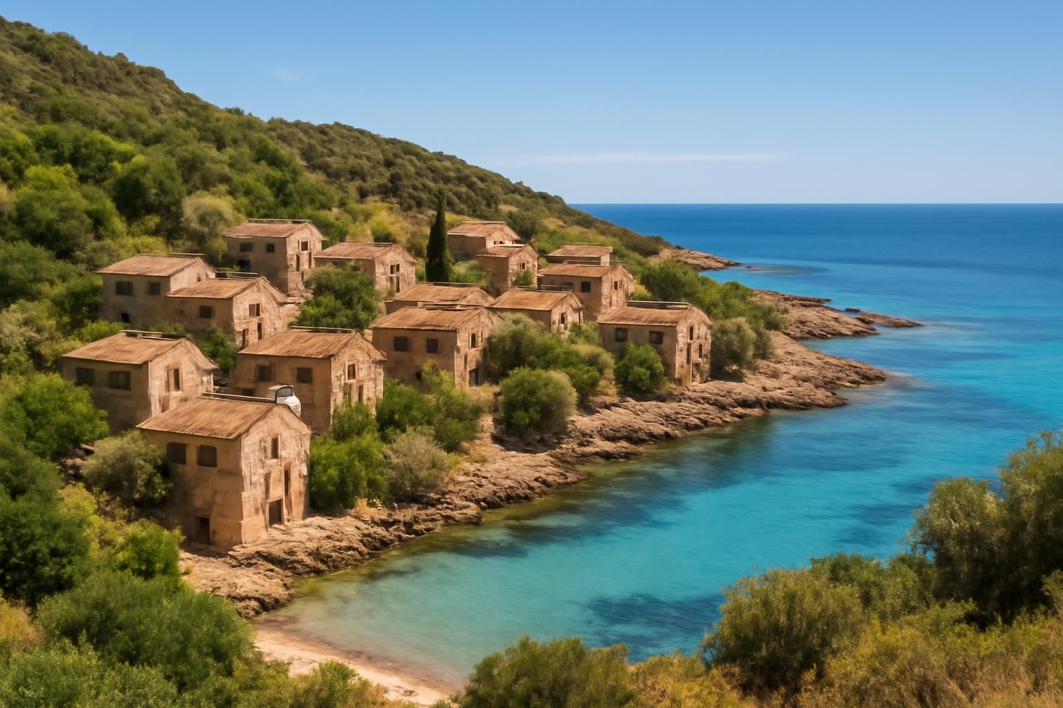 découvrez un village corse authentique où eaux cristallines et maquis sauvage se rencontrent pour préserver un havre de paix loin du tumulte moderne.
