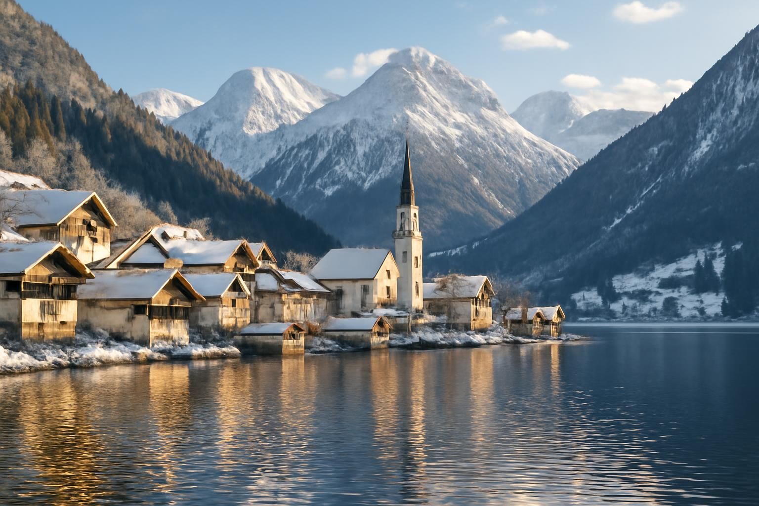 plongez dans une escapade de fin d'année inoubliable entre lacs scintillants et sommets majestueux. découvrez le joyau caché des alpes pour des moments magiques et authentiques.