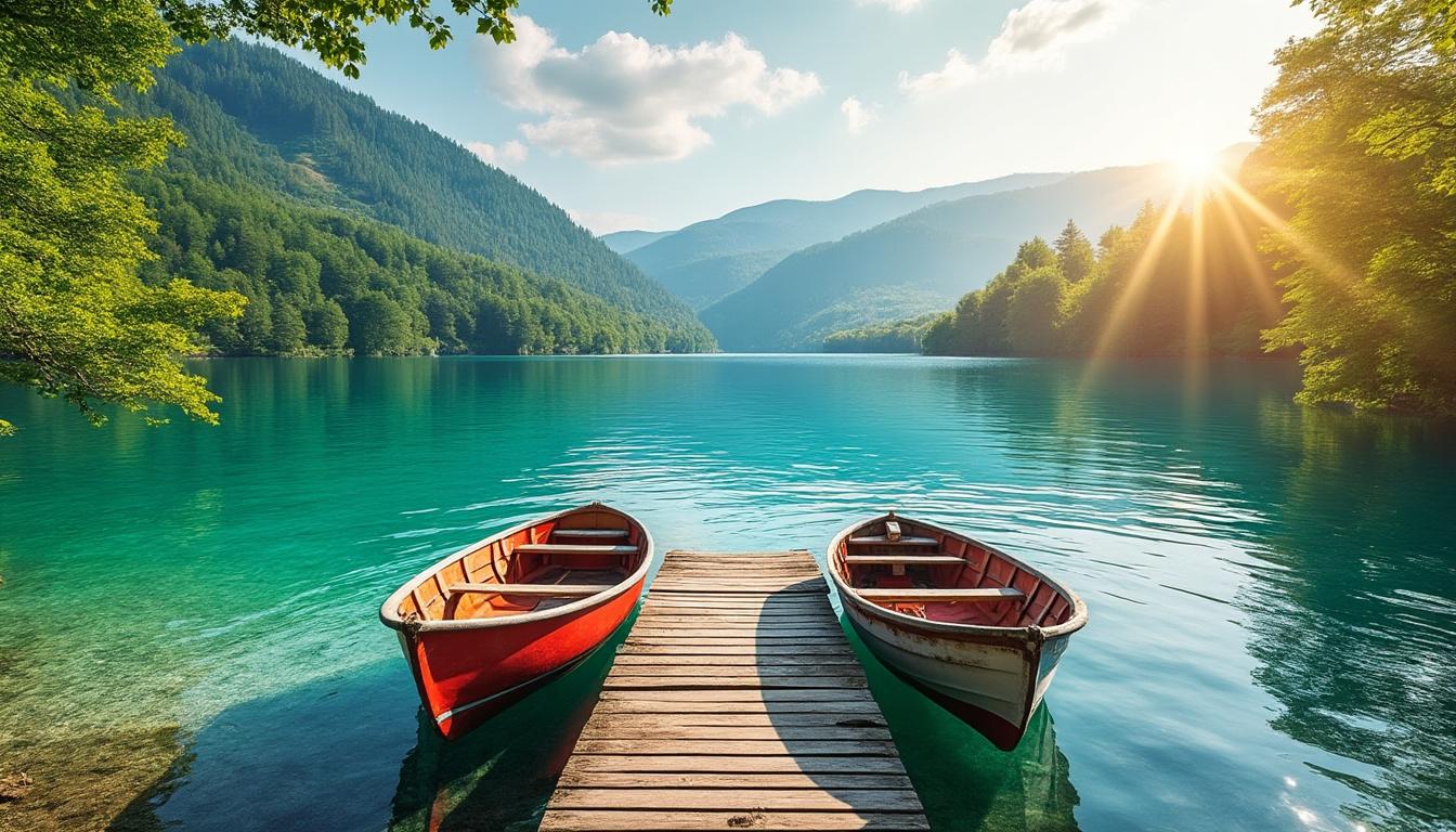 découvrez des lacs français paisibles loin d'annecy, où la nature sublime vous offre une quiétude parfaite, digne d'une véritable carte postale.