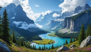 découvrez des vallées alpines méconnues qui offrent des panoramas vertigineux, loin de l'effervescence de chamonix. explorez des sites naturels d'exception pour des sensations fortes garanties.