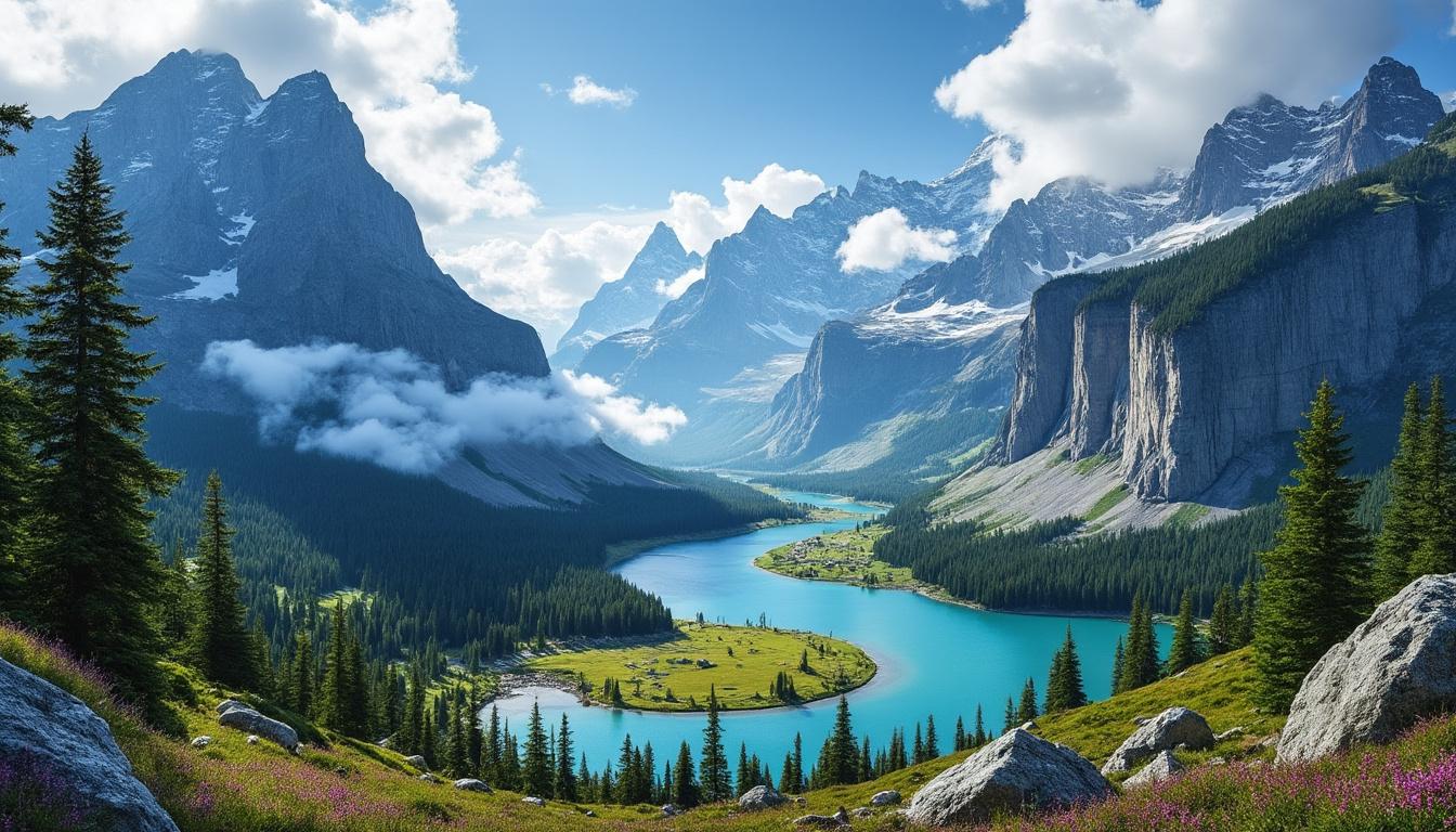 découvrez des vallées alpines méconnues qui offrent des panoramas vertigineux, loin de l'effervescence de chamonix. explorez des sites naturels d'exception pour des sensations fortes garanties.