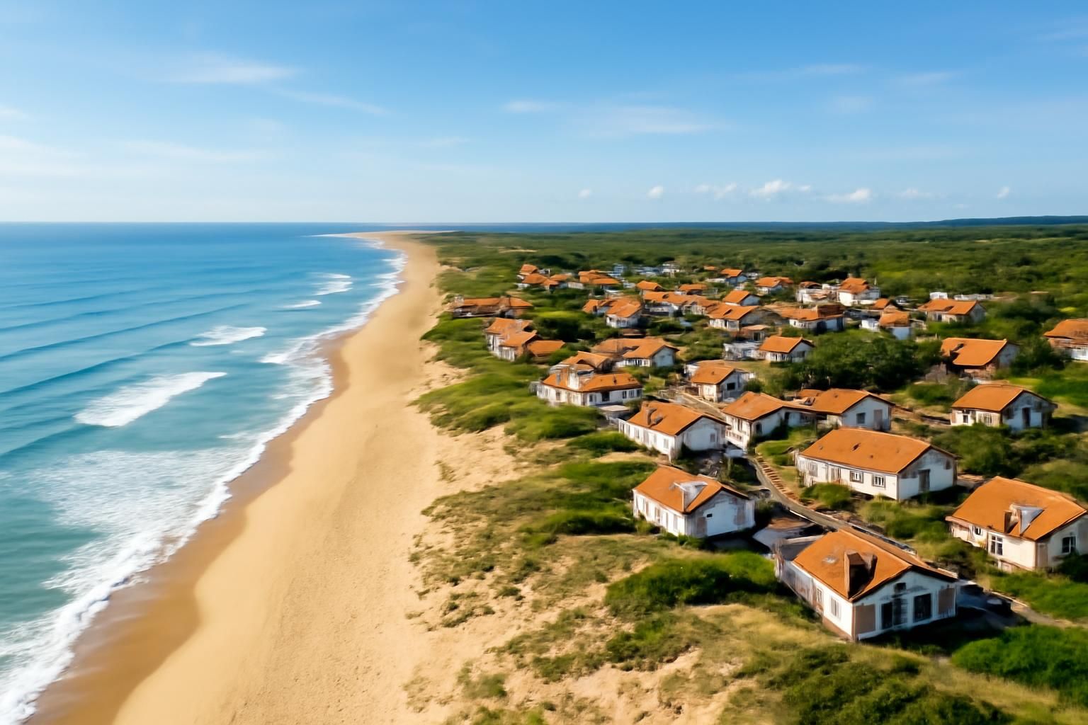 découvrez un village bohème et paisible dans les landes, idéalement situé entre biarritz et hossegor, qui charme les amoureux de l'océan par son ambiance unique et son cadre naturel enchanteur.