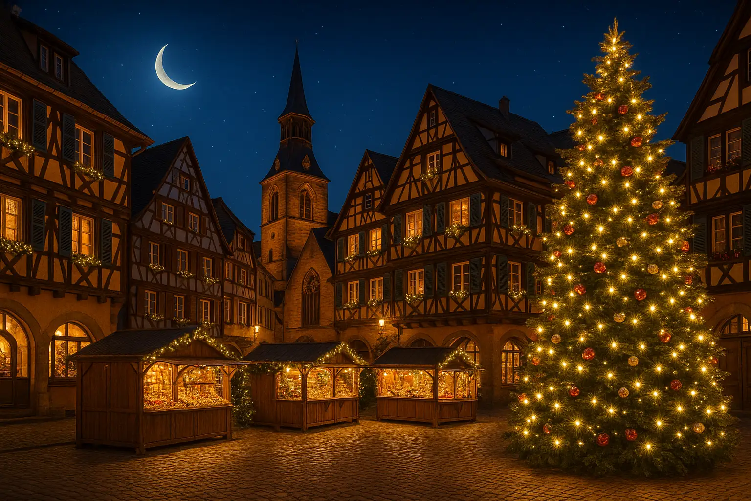 Marché de noël en Alsace