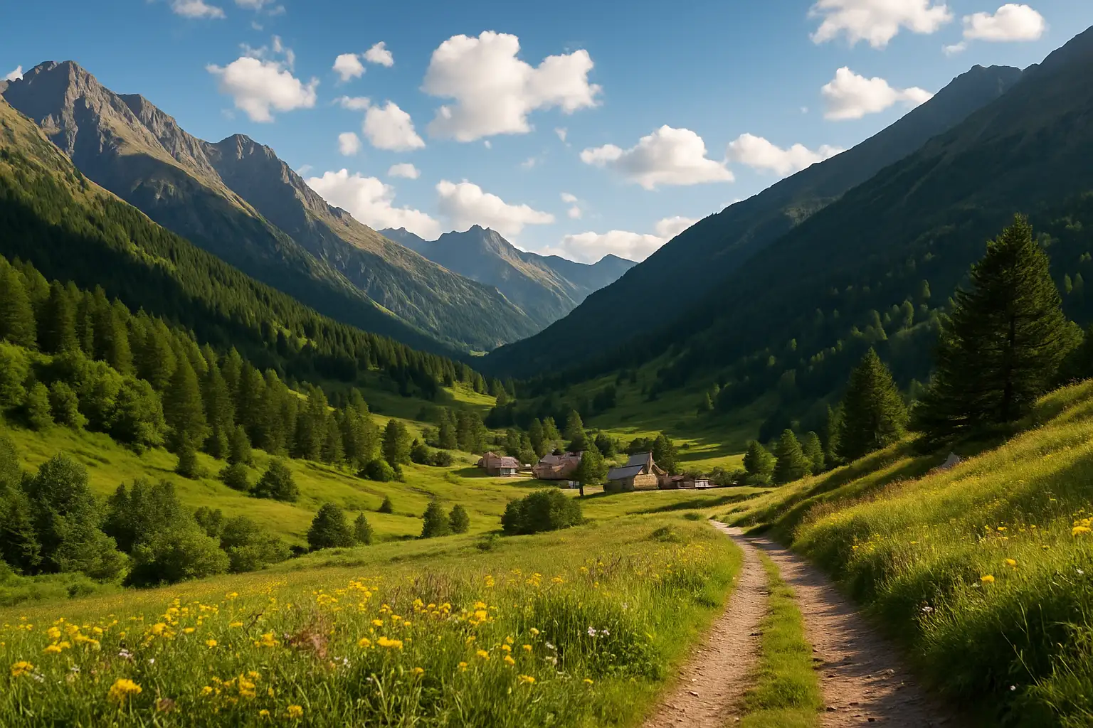 vallée secrète des Alpes